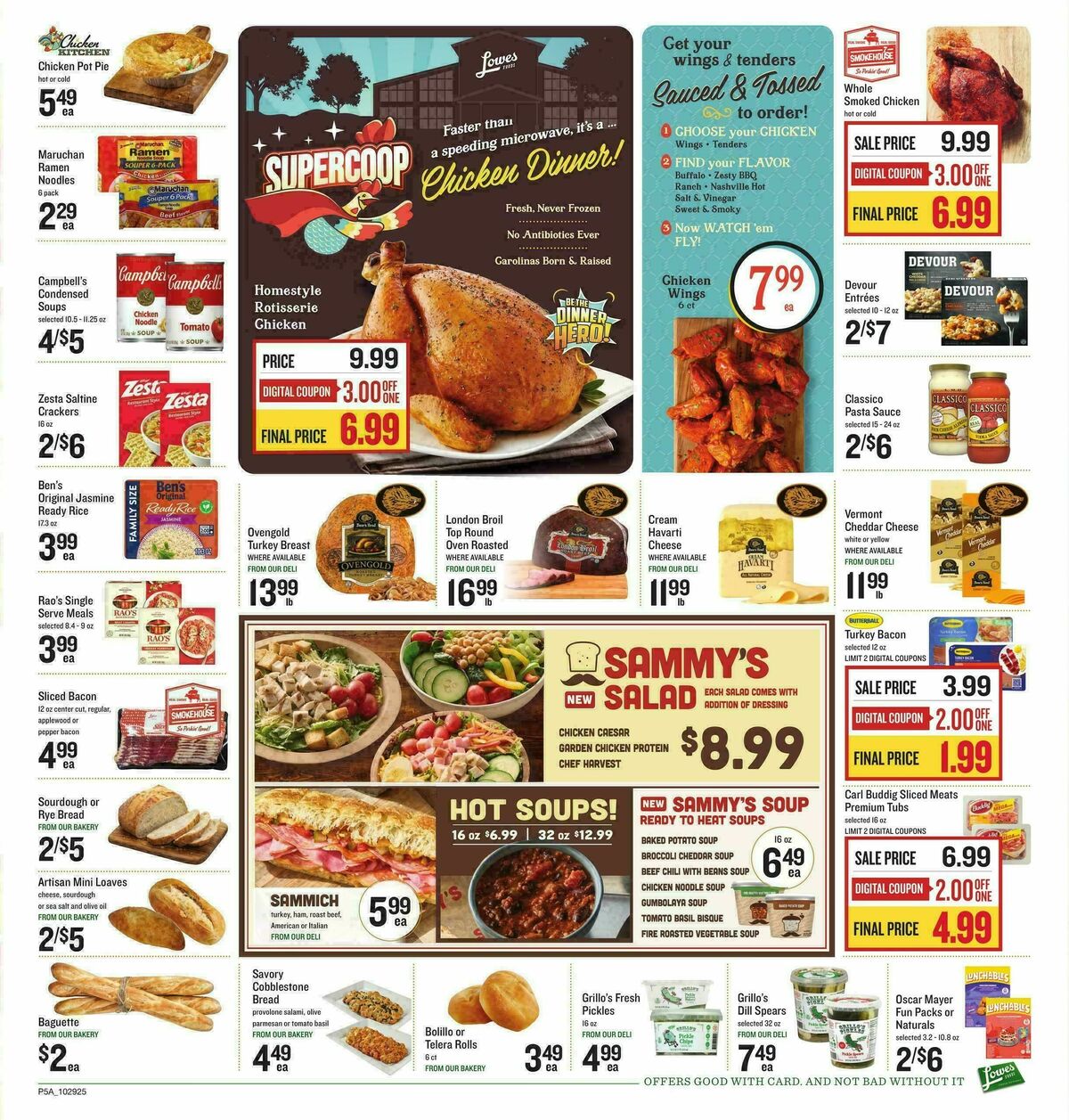 Lowes Foods Weekly Ad from October 29