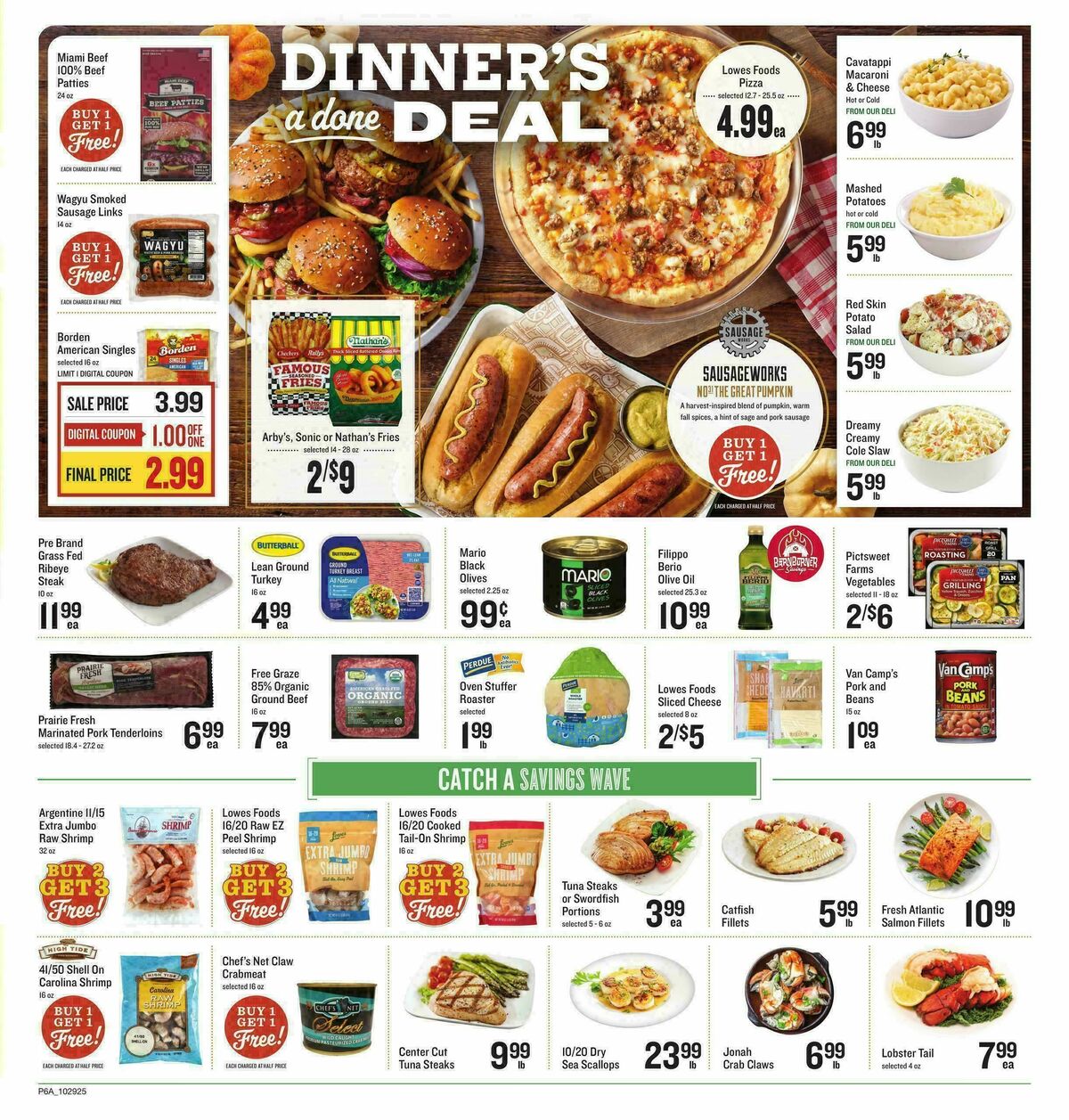 Lowes Foods Weekly Ad from October 29