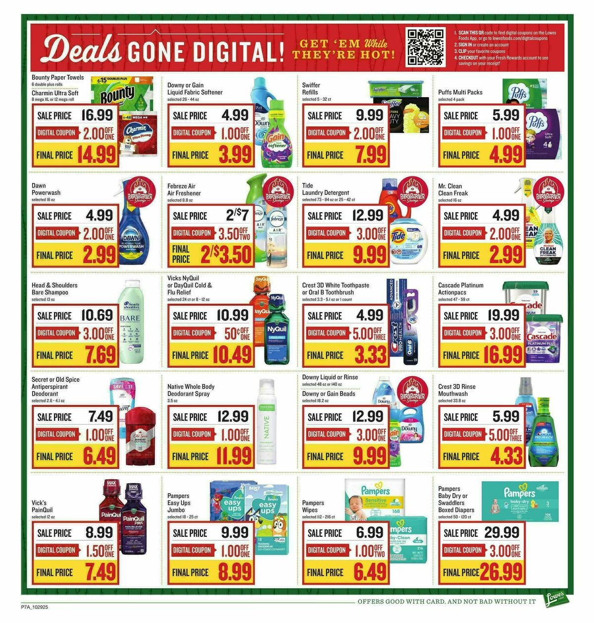 Lowes Foods Weekly Ad from October 29