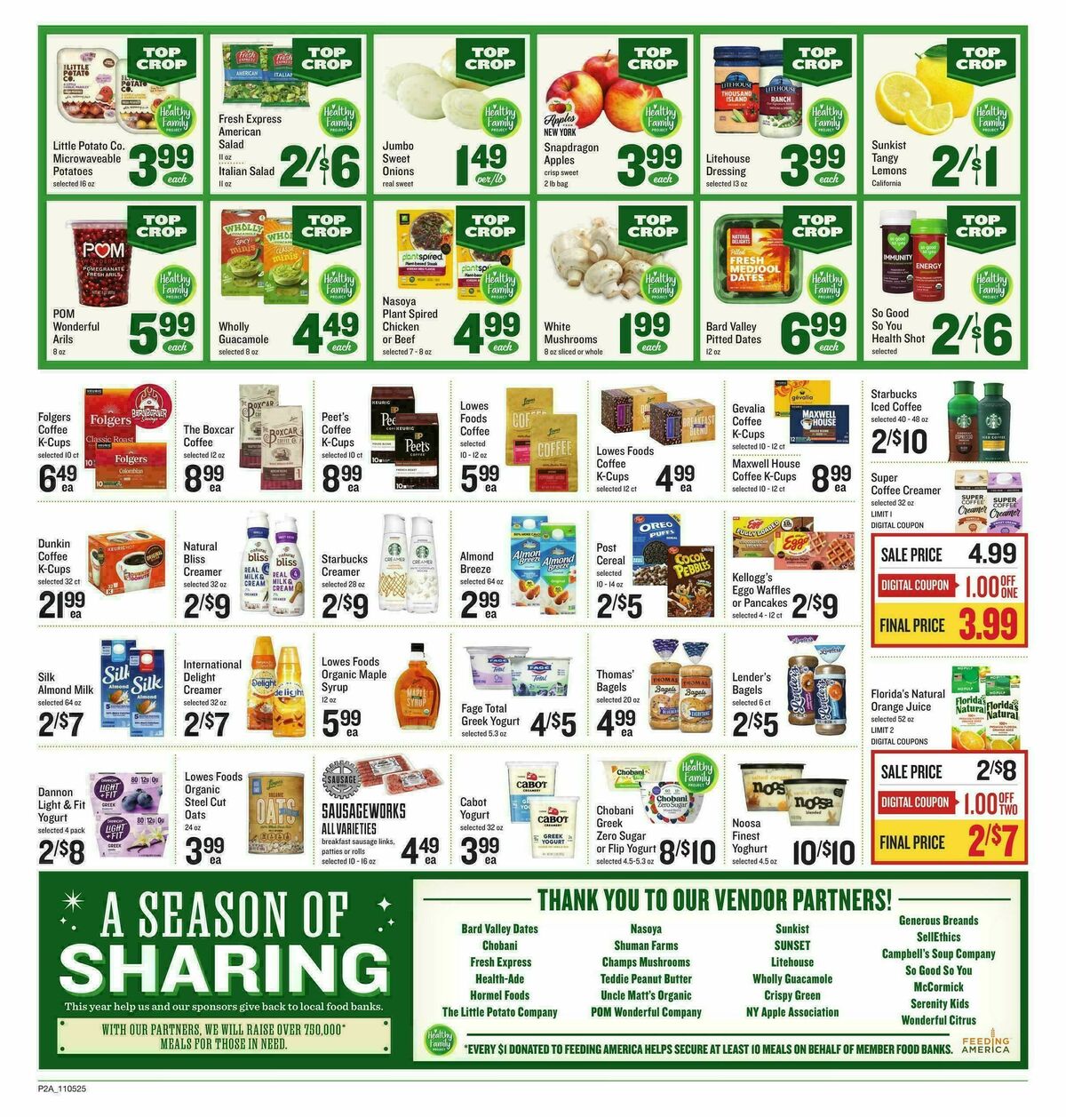 Lowes Foods Weekly Ad from November 5