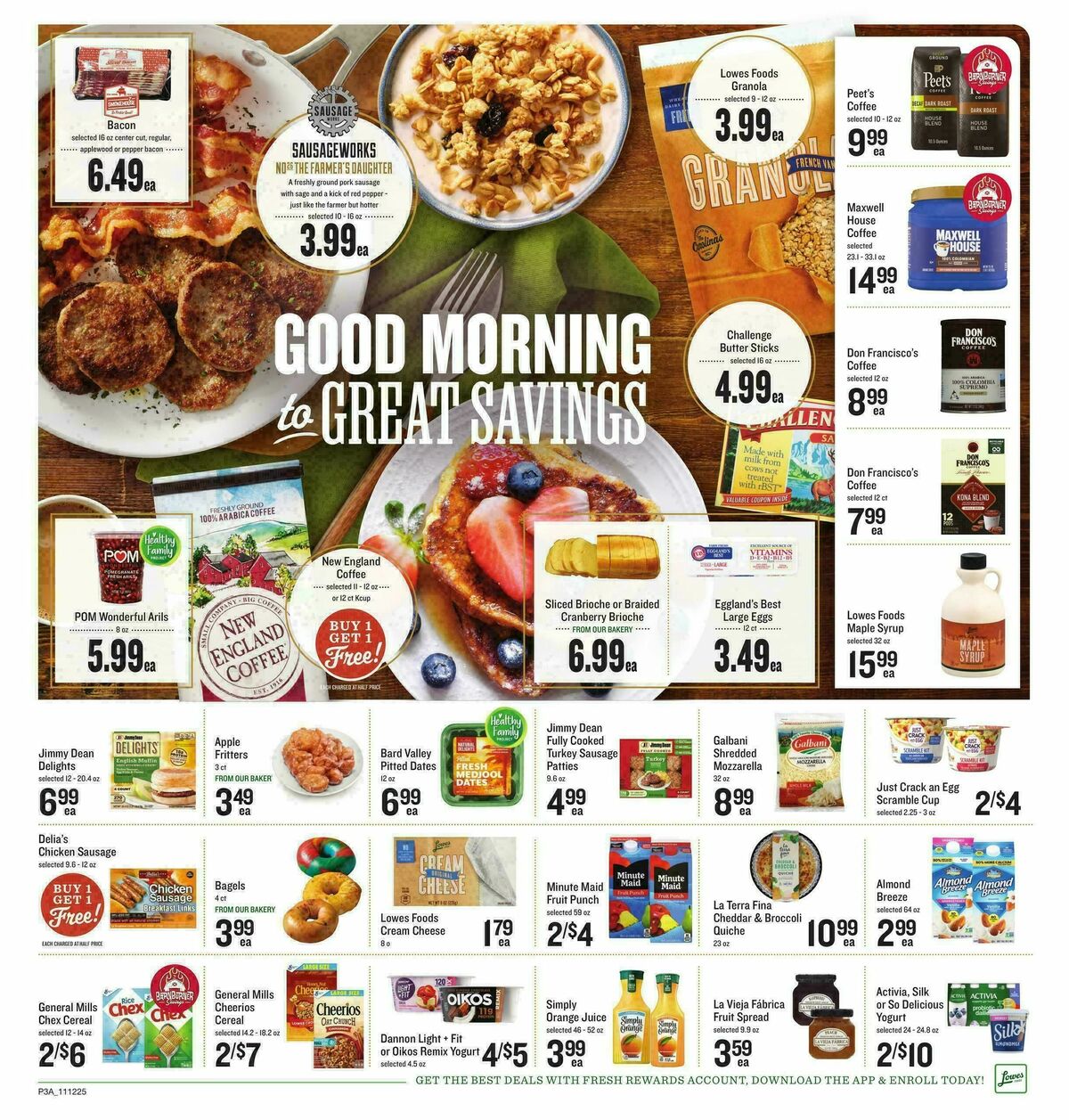 Lowes Foods Weekly Ad from November 12