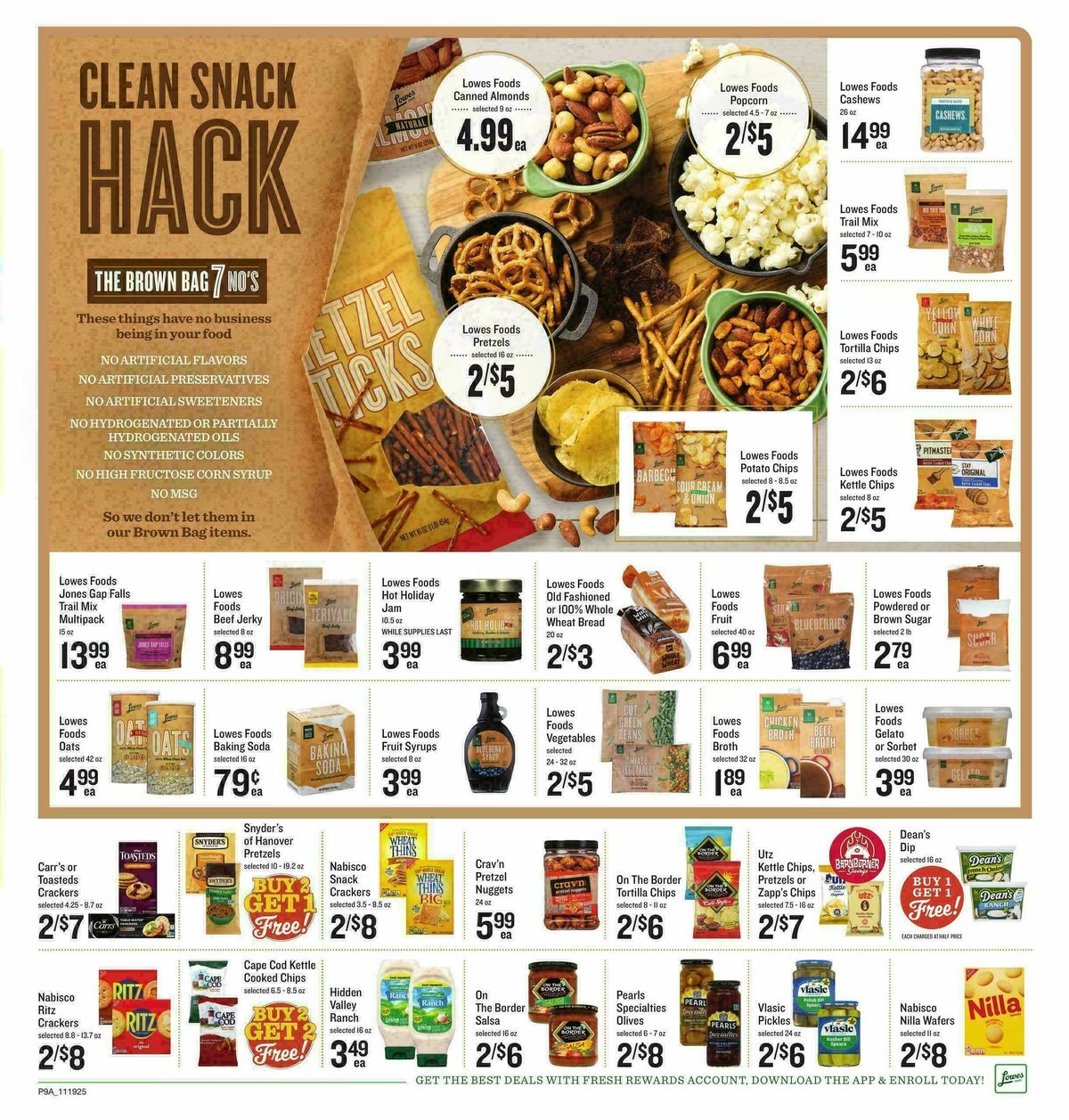 Lowes Foods Weekly Ad from November 19
