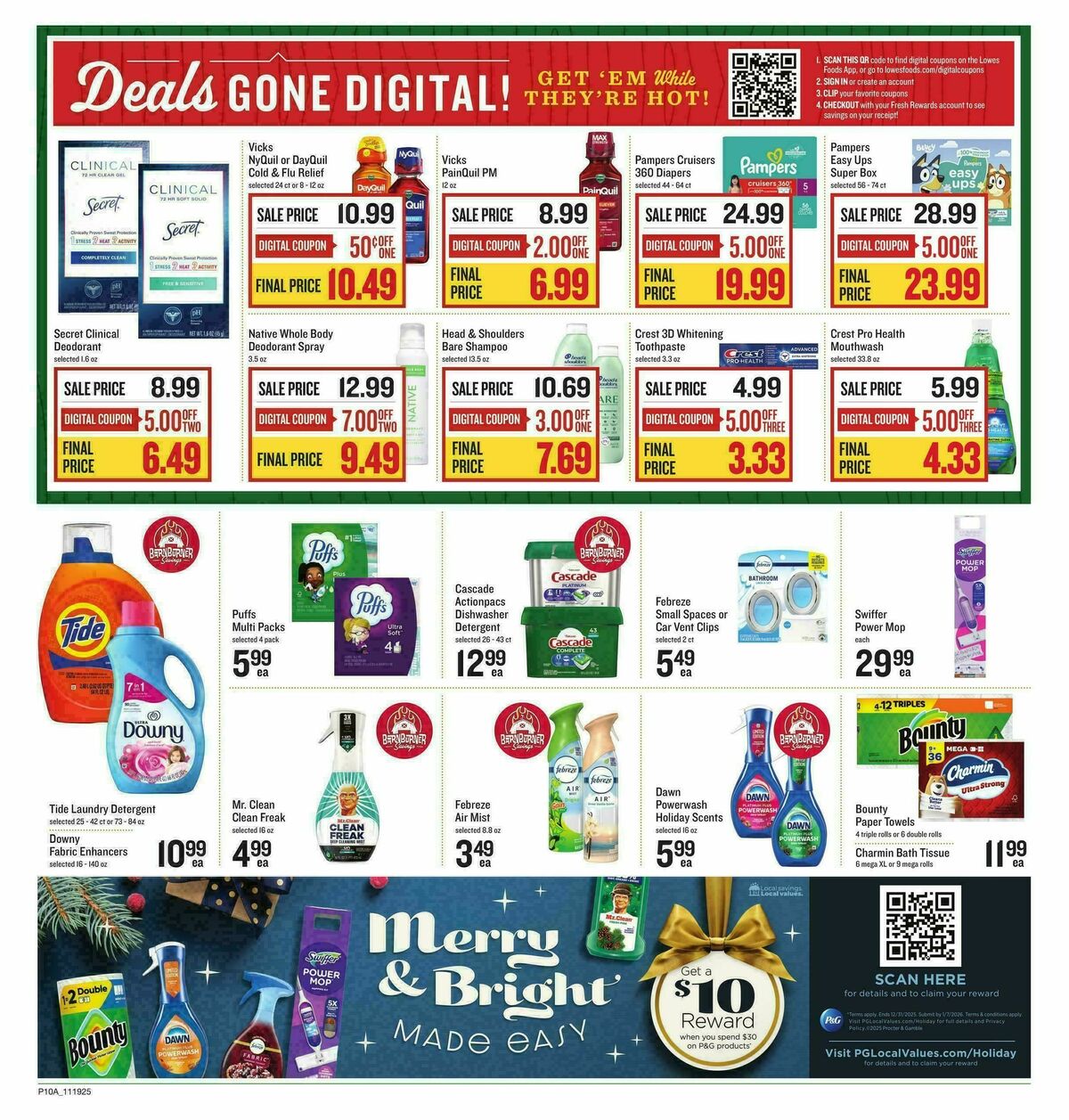 Lowes Foods Weekly Ad from November 19