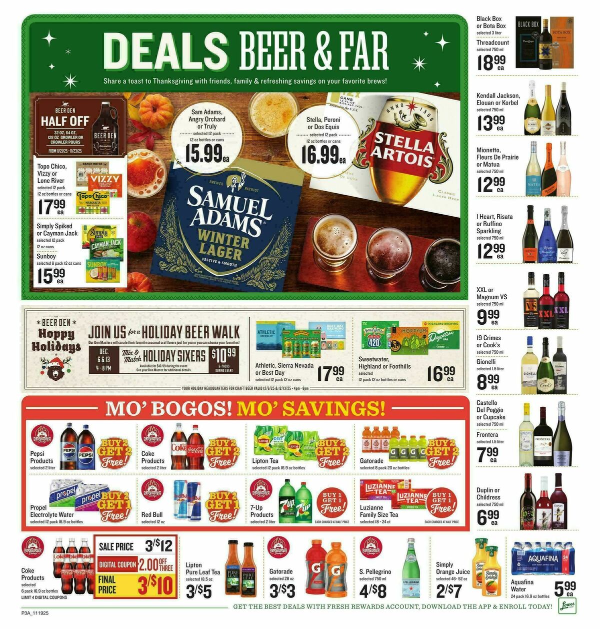 Lowes Foods Weekly Ad from November 19