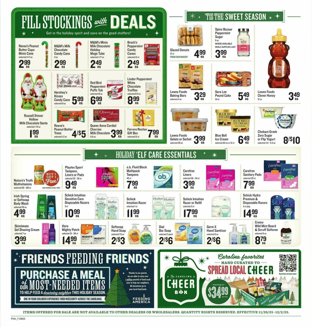 Lowes Foods Weekly Ad from November 28