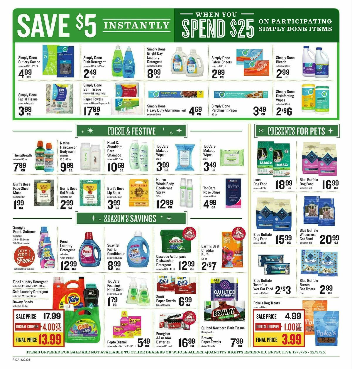 Lowes Foods Weekly Ad from December 3