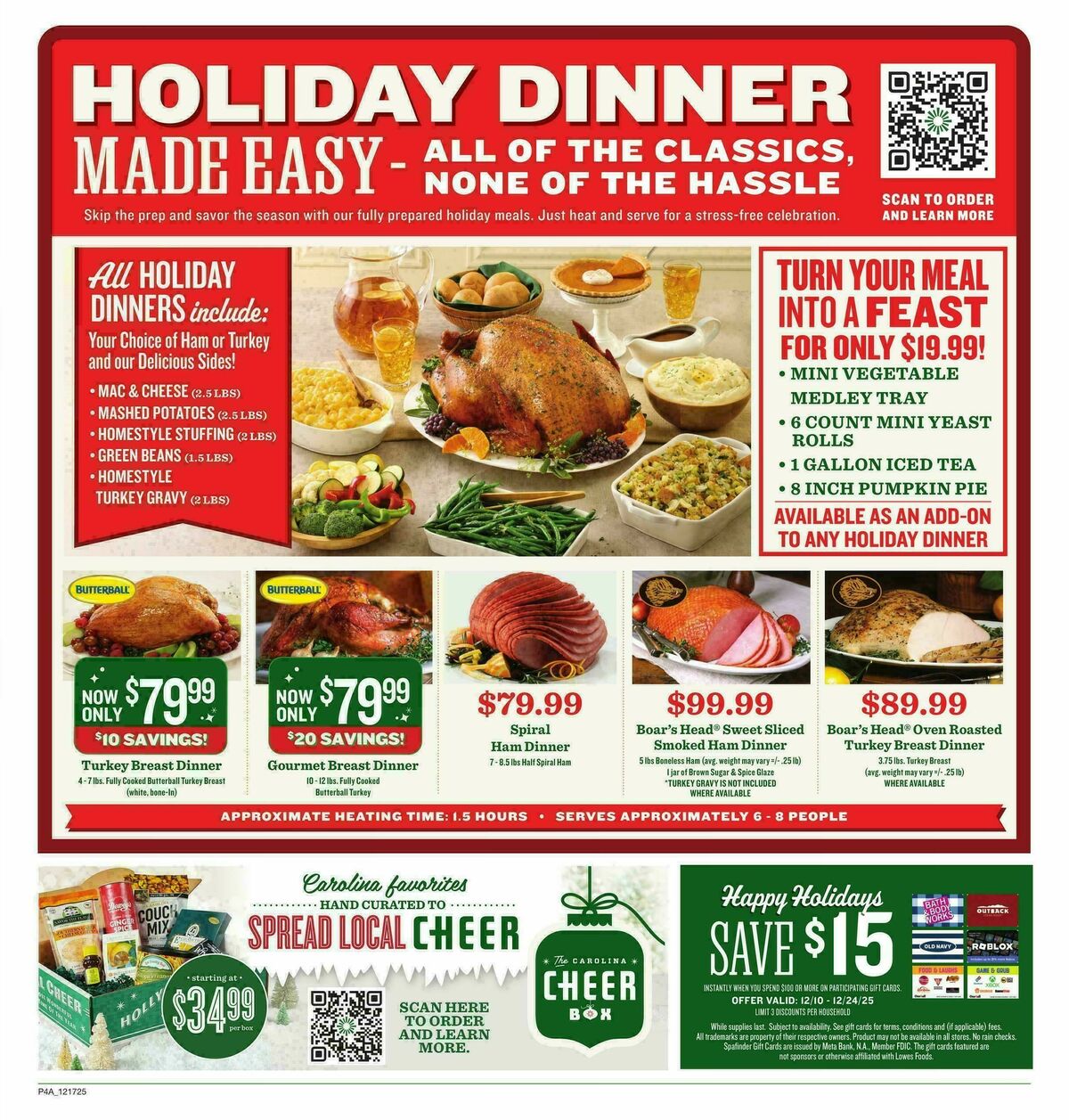 Lowes Foods Weekly Ad from December 17