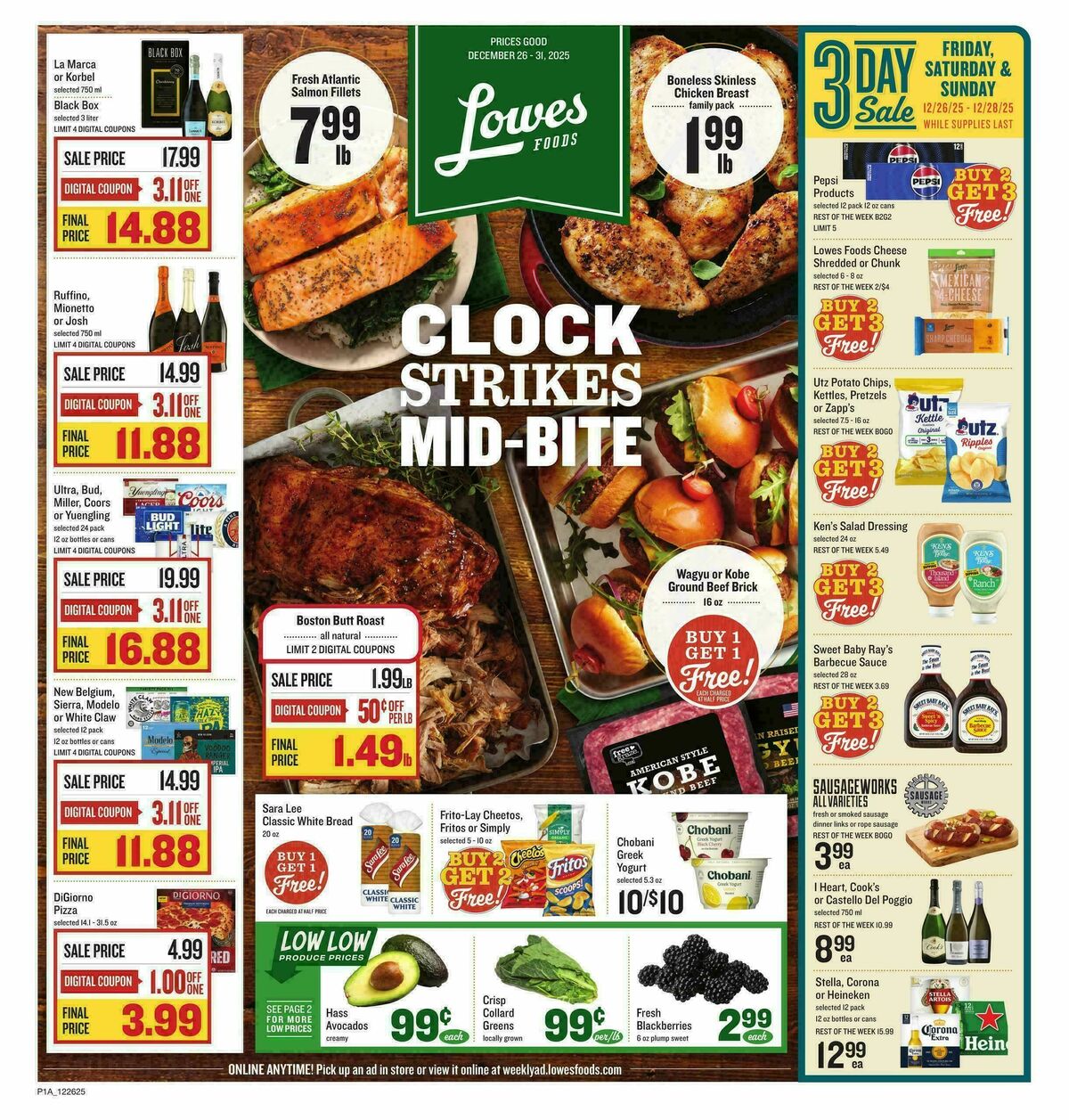 Lowes Foods Weekly Ad from December 26