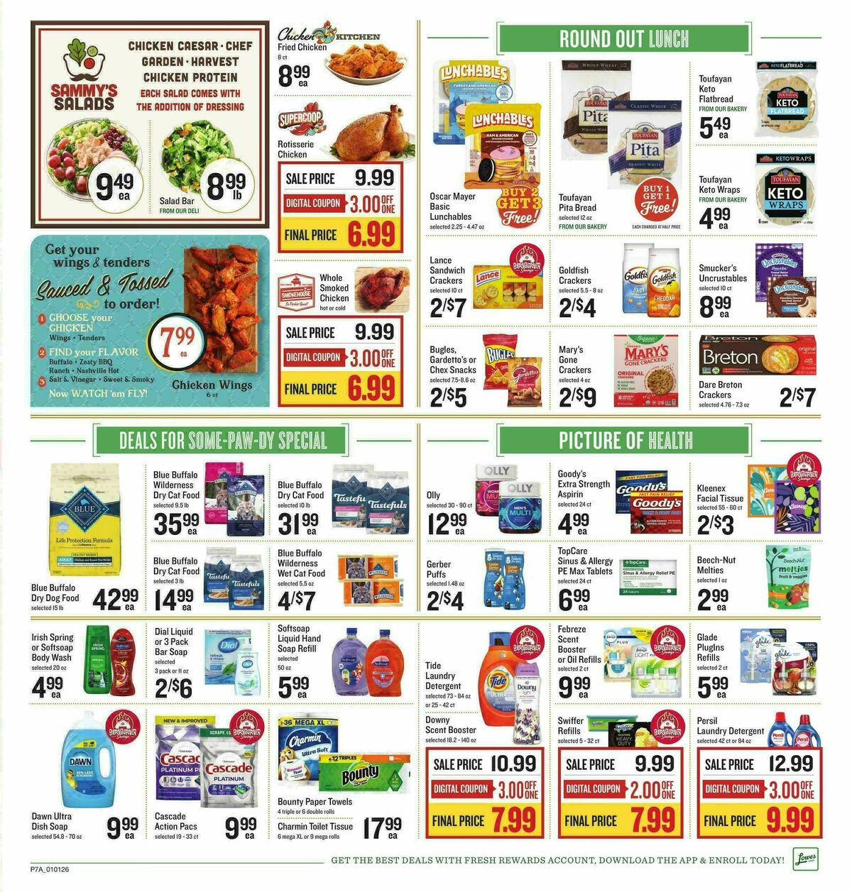 Lowes Foods Weekly Ad from January 1