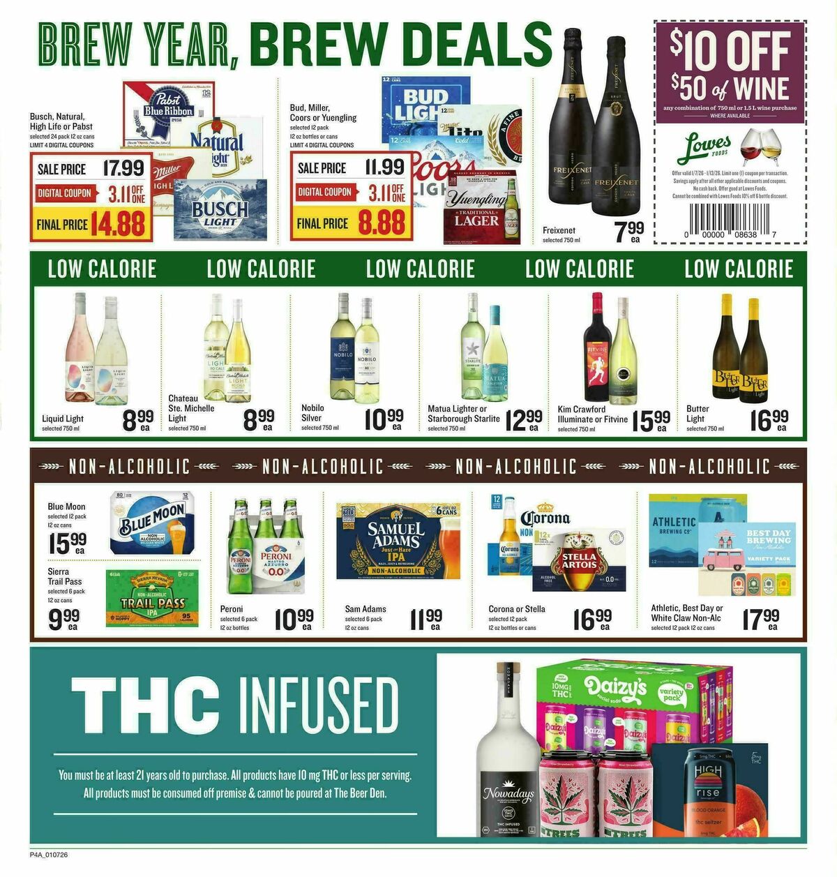 Lowes Foods Weekly Ad from January 7