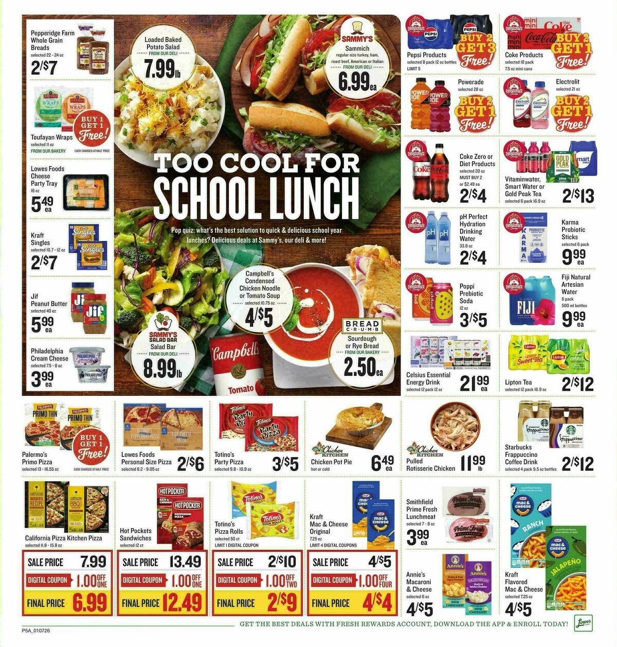Lowes Foods Weekly Ad from January 7