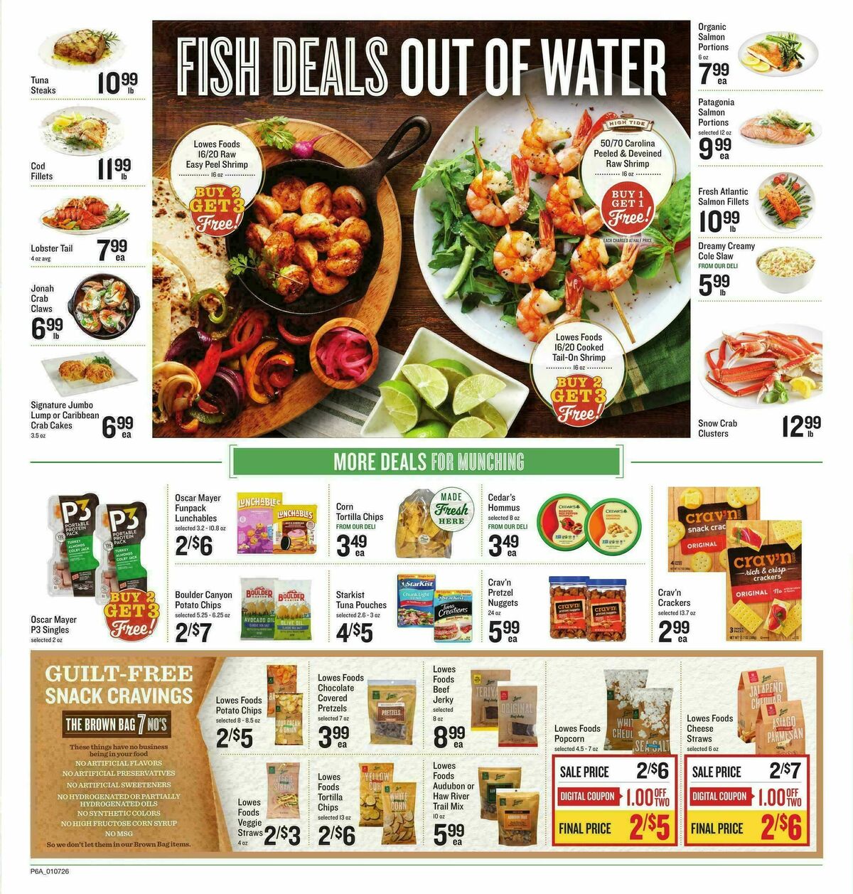Lowes Foods Weekly Ad from January 7