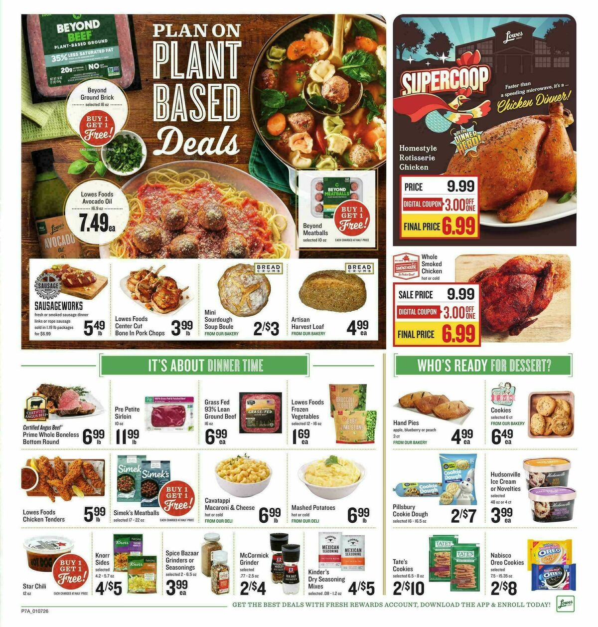 Lowes Foods Weekly Ad from January 7