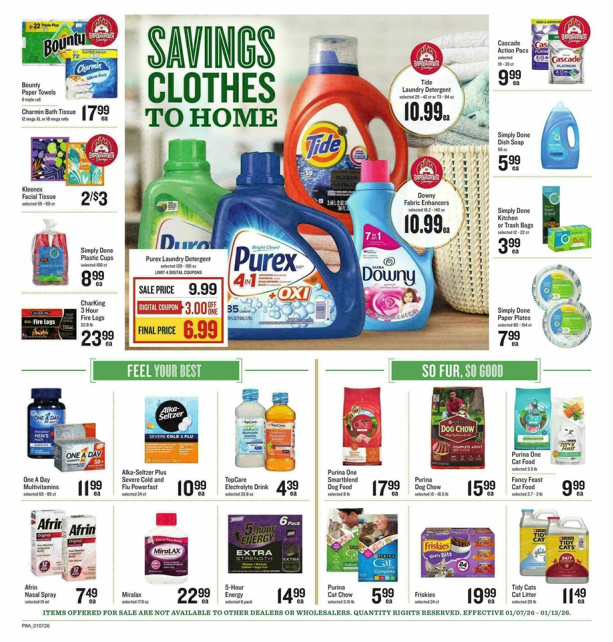 Lowes Foods Weekly Ad from January 7