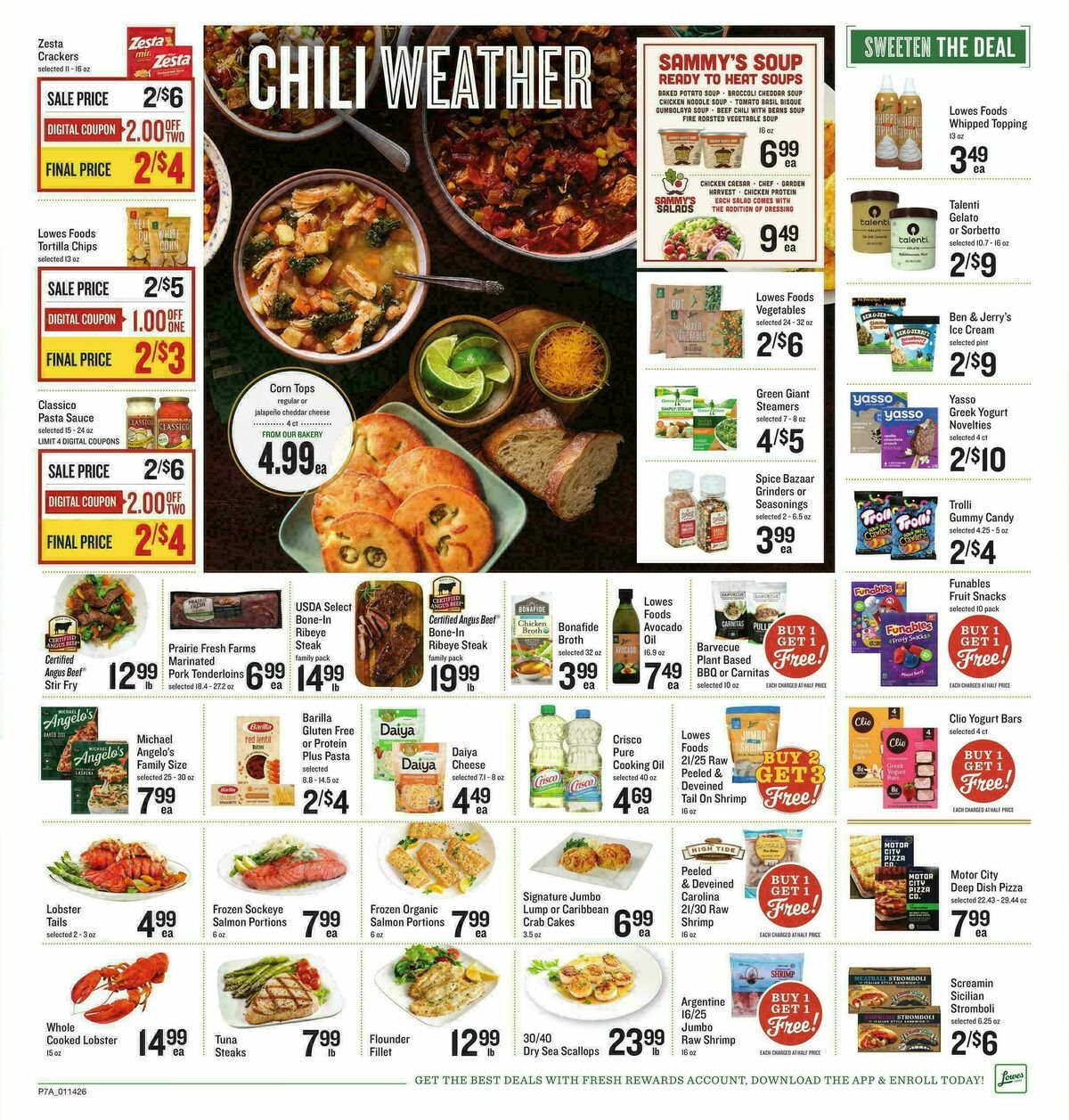 Lowes Foods Weekly Ad from January 14