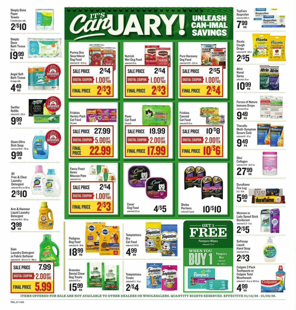 Lowes Foods Weekly Ad from January 14