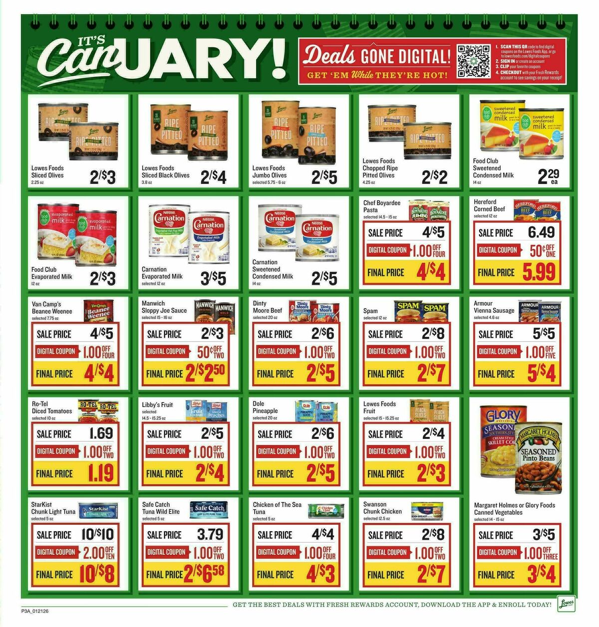 Lowes Foods Weekly Ad from January 21