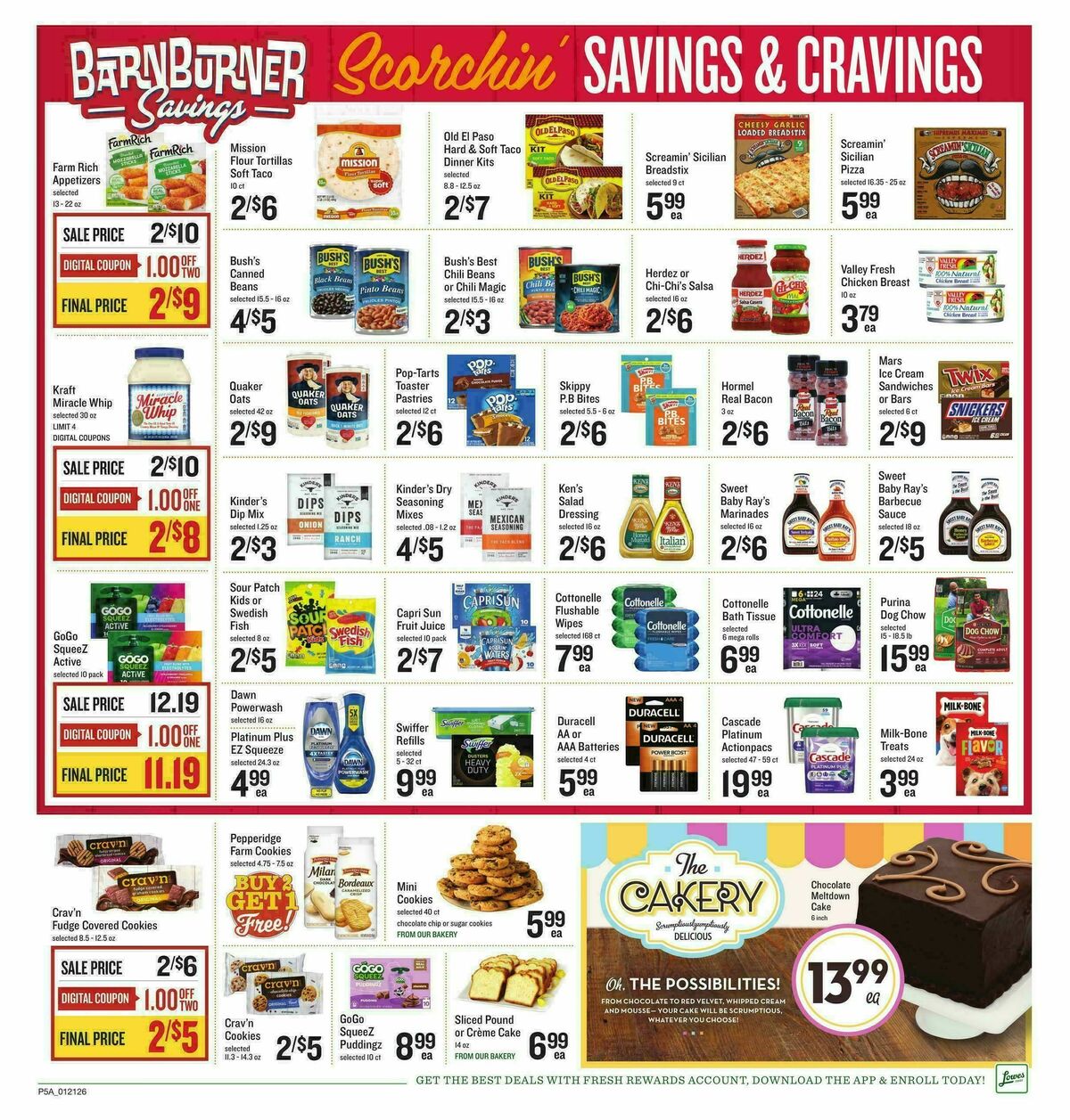 Lowes Foods Weekly Ad from January 21