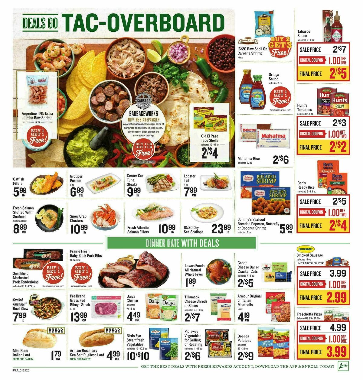 Lowes Foods Weekly Ad from January 21