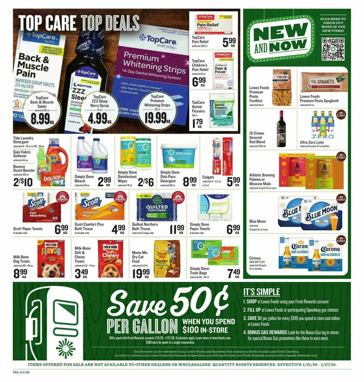 Lowes Foods Weekly Ad from January 21