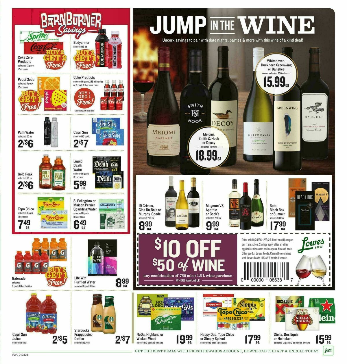 Lowes Foods Weekly Ad from January 28