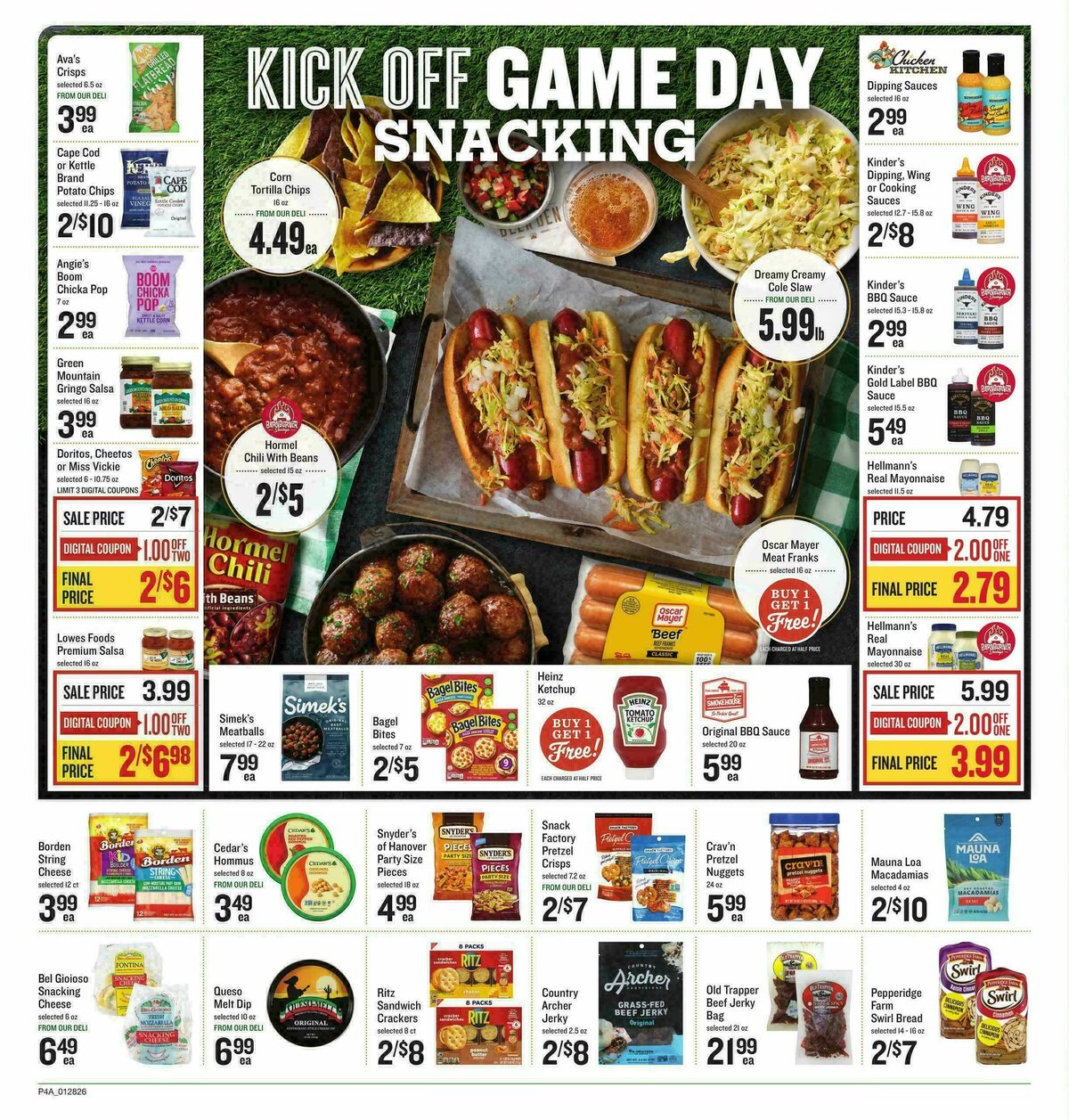 Lowes Foods Weekly Ad from January 28