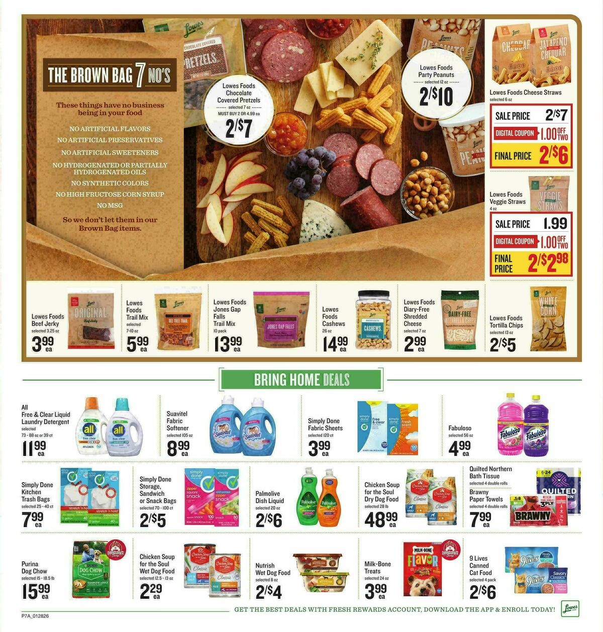 Lowes Foods Weekly Ad from January 28