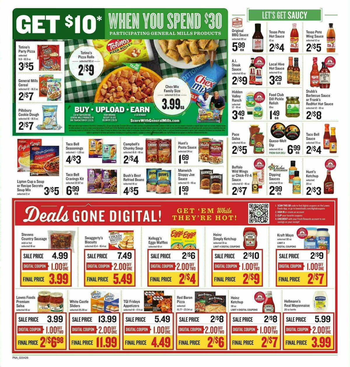 Lowes Foods Weekly Ad from February 4