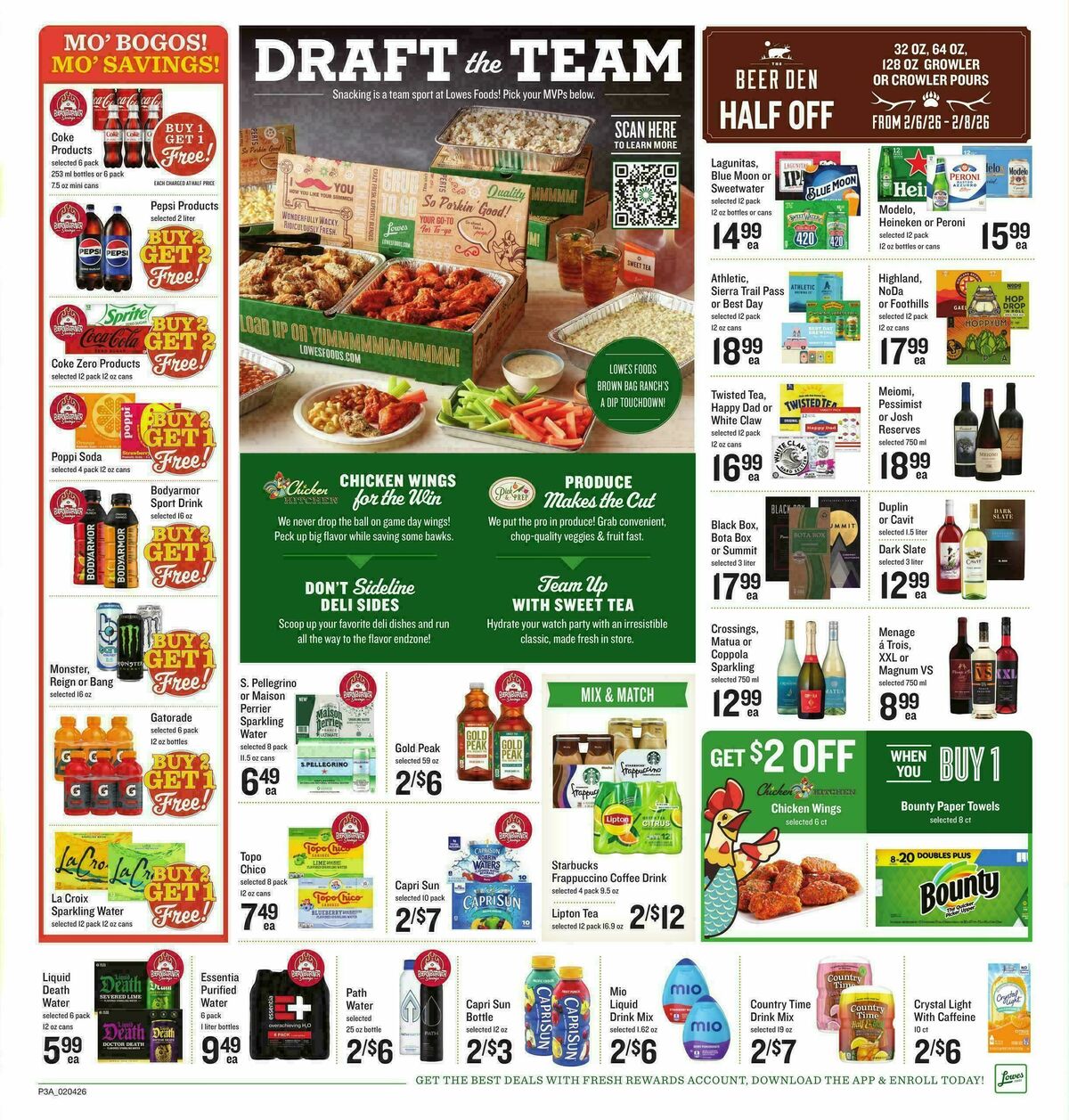 Lowes Foods Weekly Ad from February 4