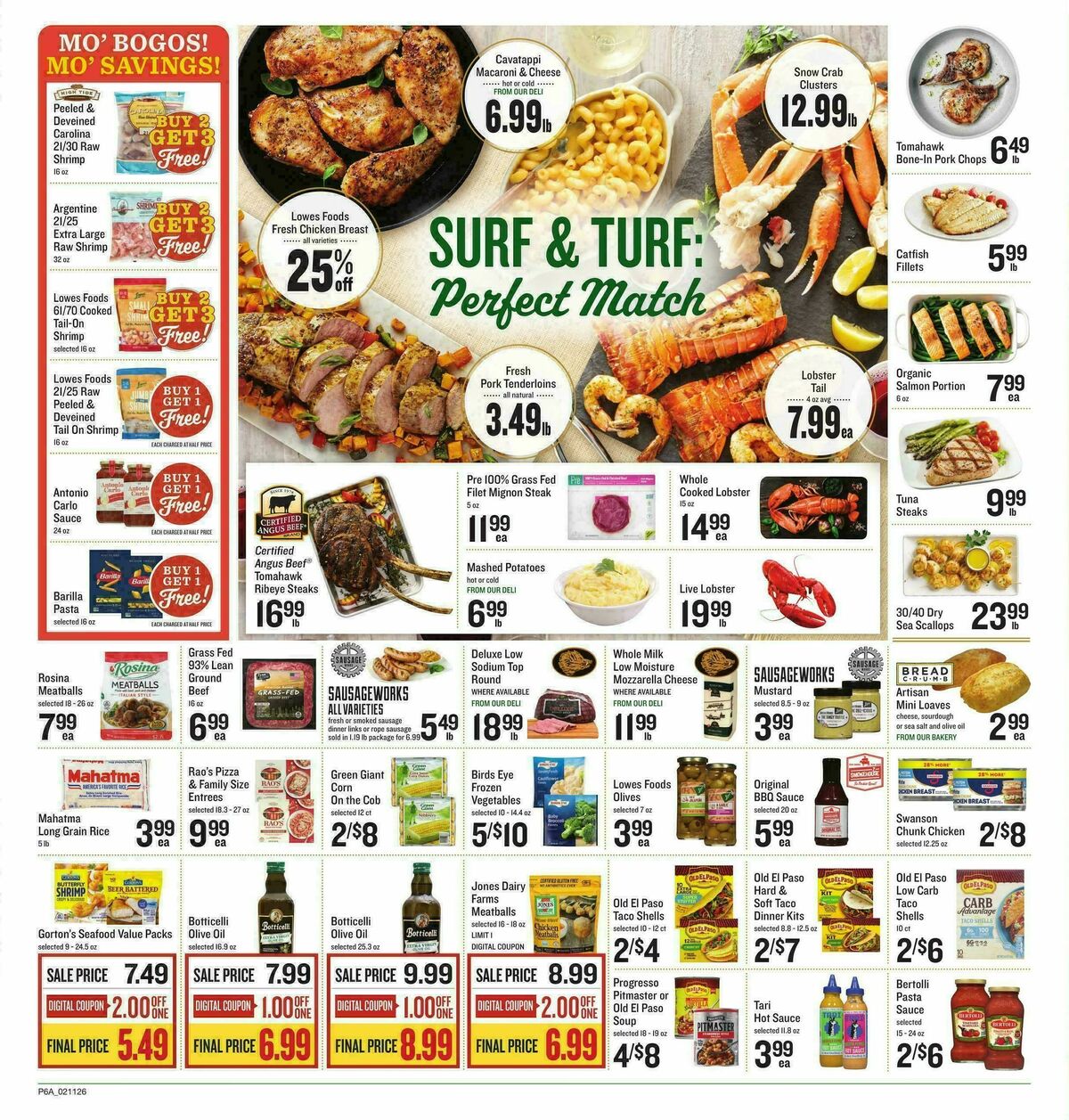 Lowes Foods Weekly Ad from February 11