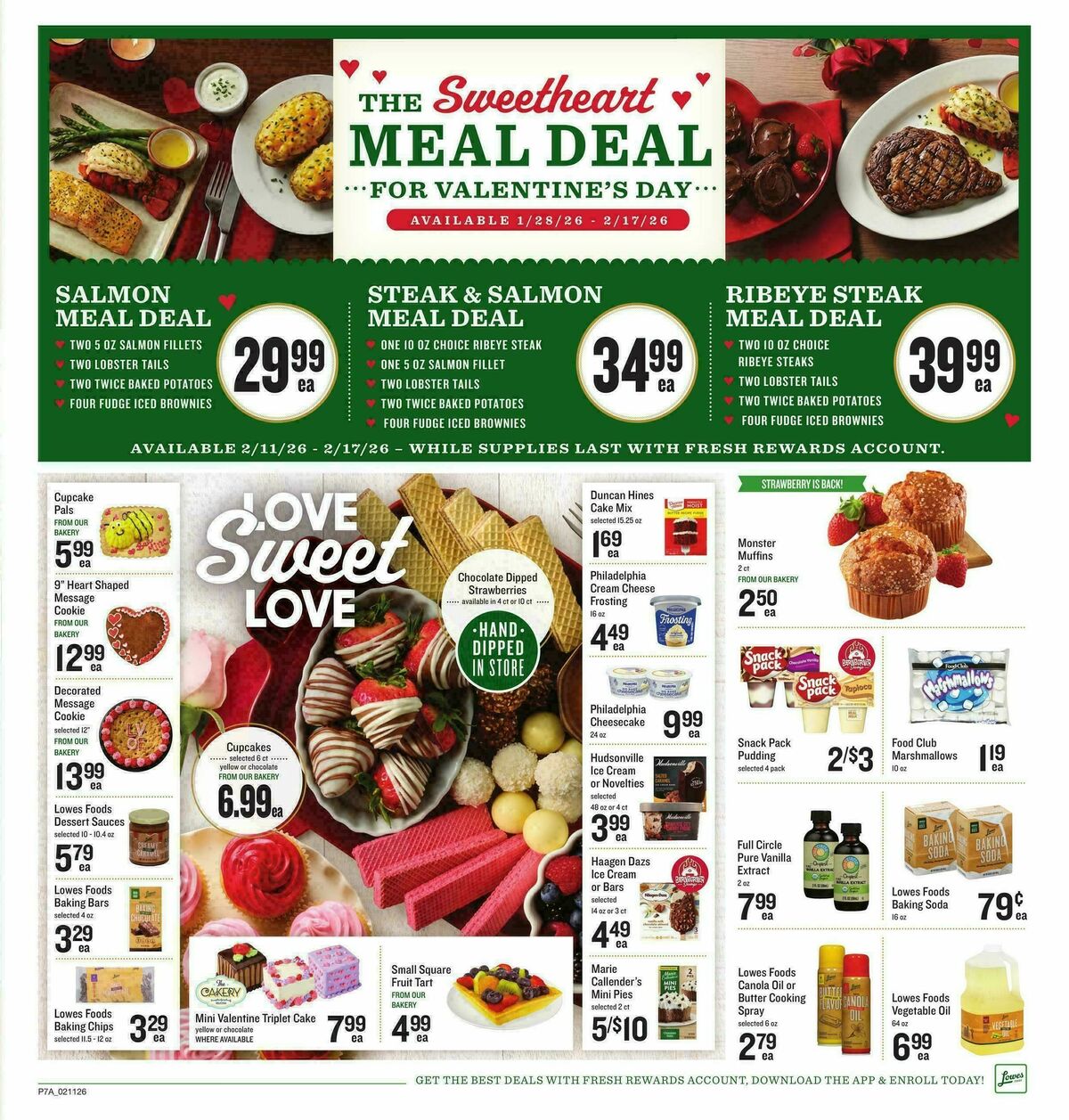 Lowes Foods Weekly Ad from February 11