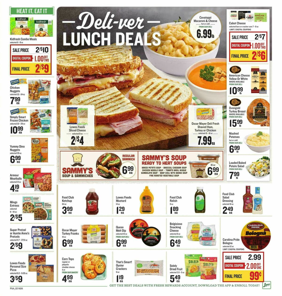 Lowes Foods Weekly Ad from February 18