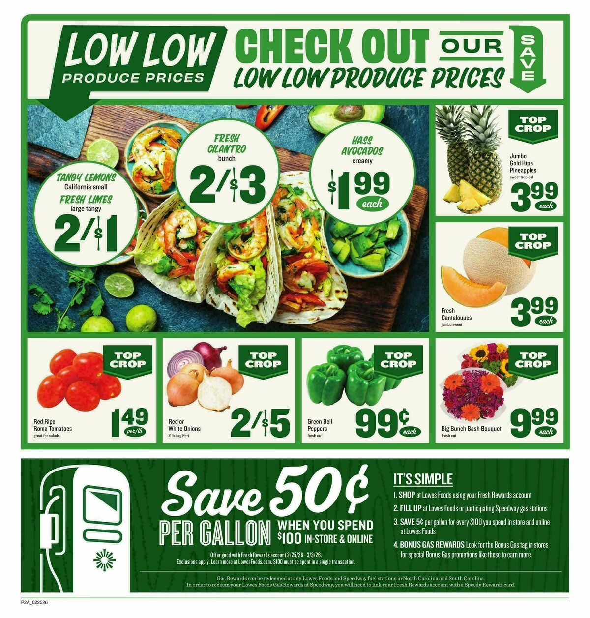 Lowes Foods Weekly Ad from February 25