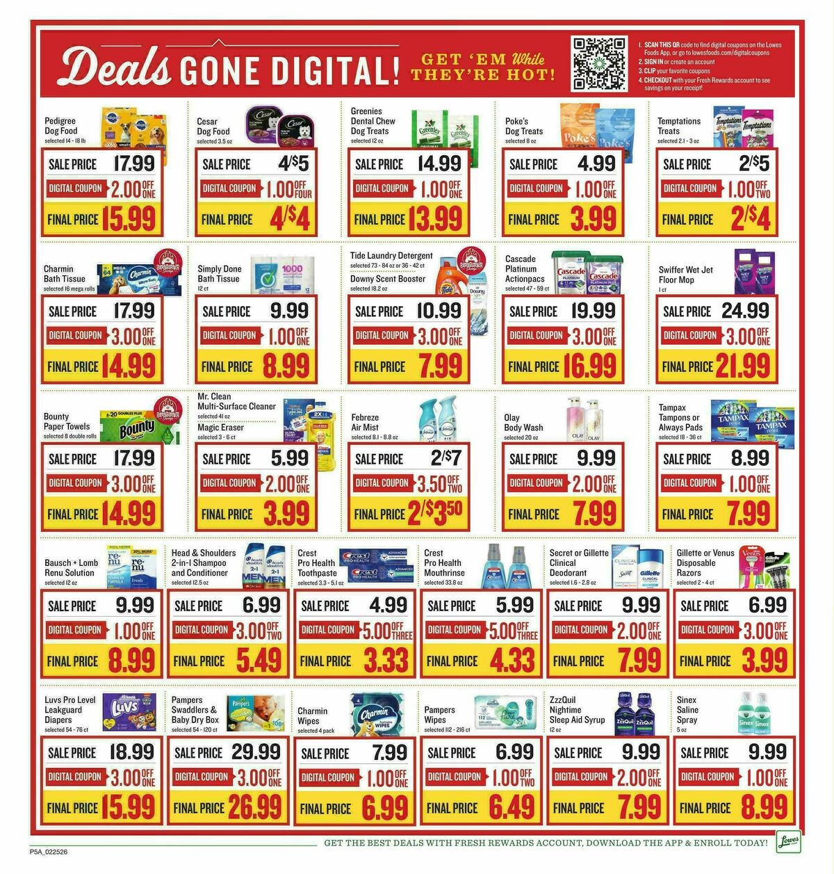 Lowes Foods Weekly Ad from February 25