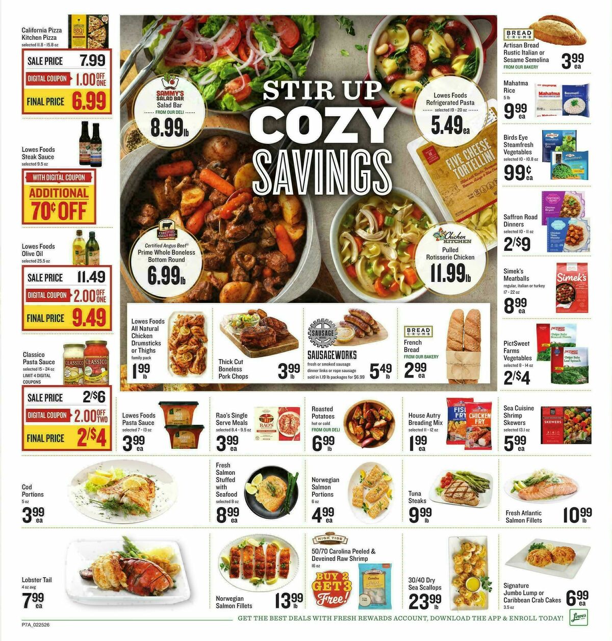 Lowes Foods Weekly Ad from February 25