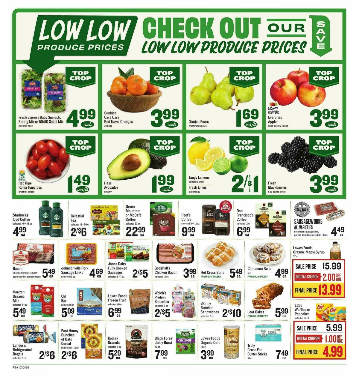 Lowes Foods Weekly Ad from March 4