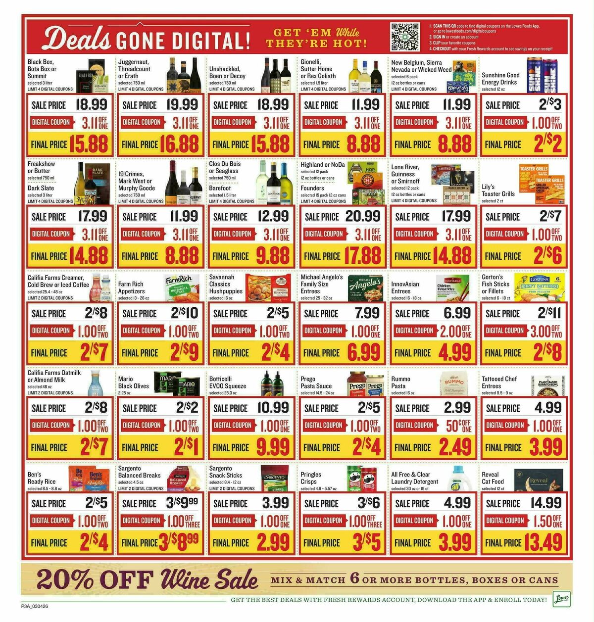 Lowes Foods Weekly Ad from March 4