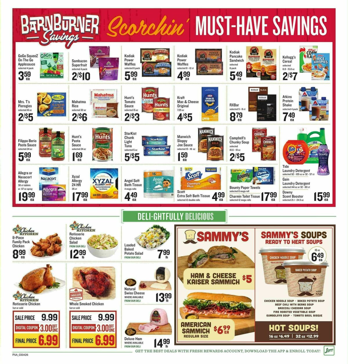 Lowes Foods Weekly Ad from March 4