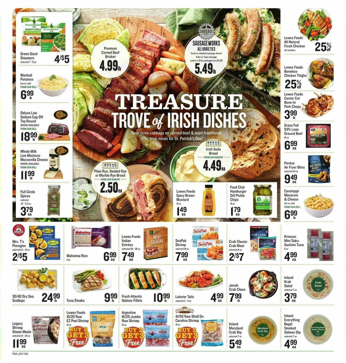 Lowes Foods Weekly Ad from March 11