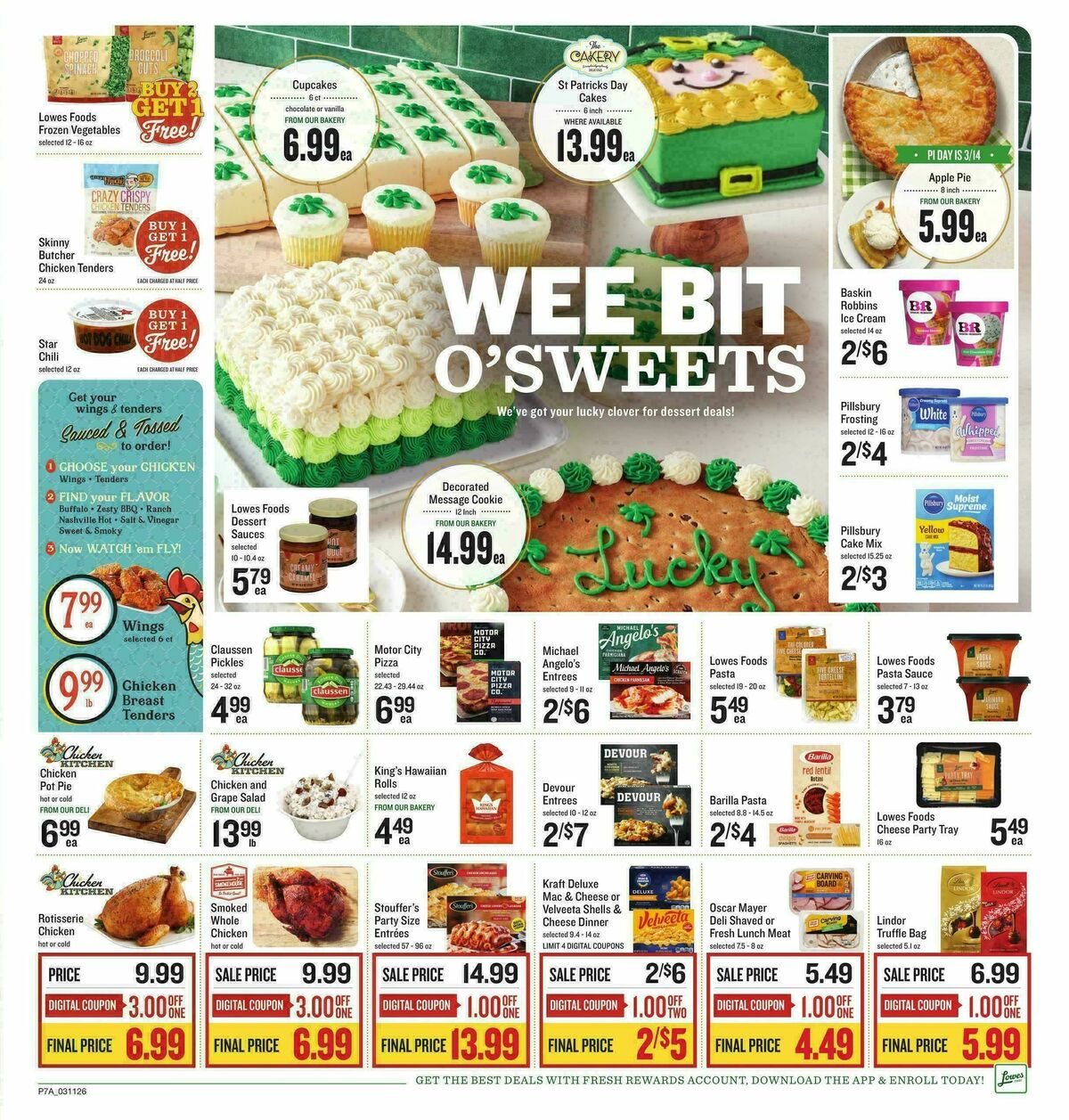 Lowes Foods Weekly Ad from March 11