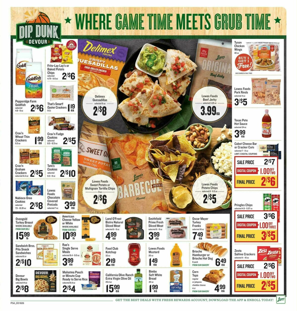 Lowes Foods Weekly Ad from March 18