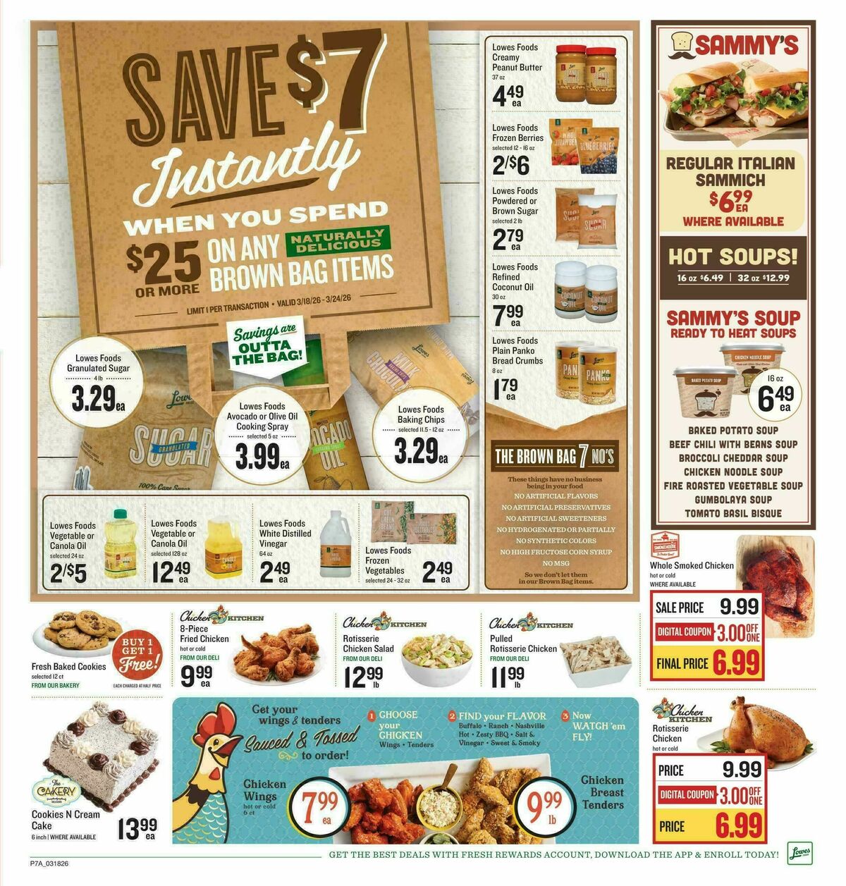 Lowes Foods Weekly Ad from March 18