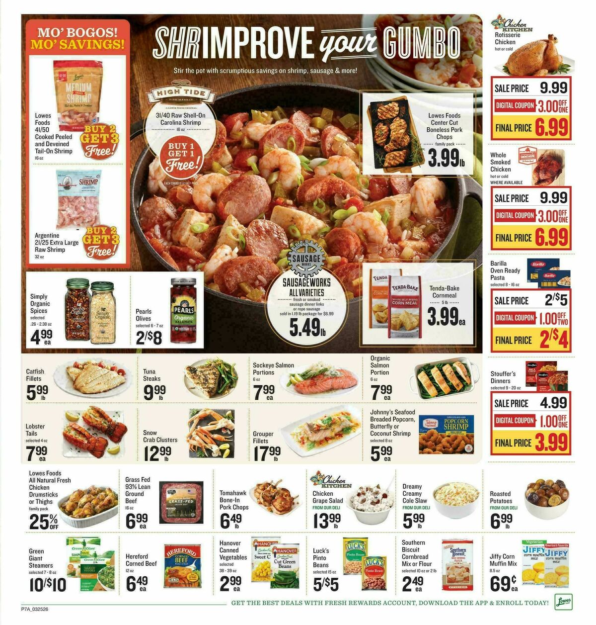 Lowes Foods Weekly Ad from March 25