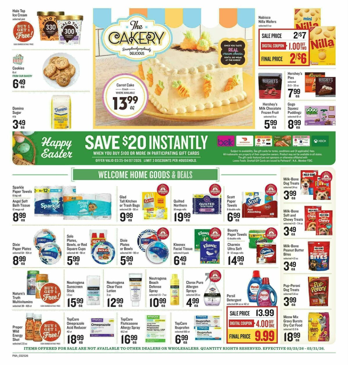 Lowes Foods Weekly Ad from March 25