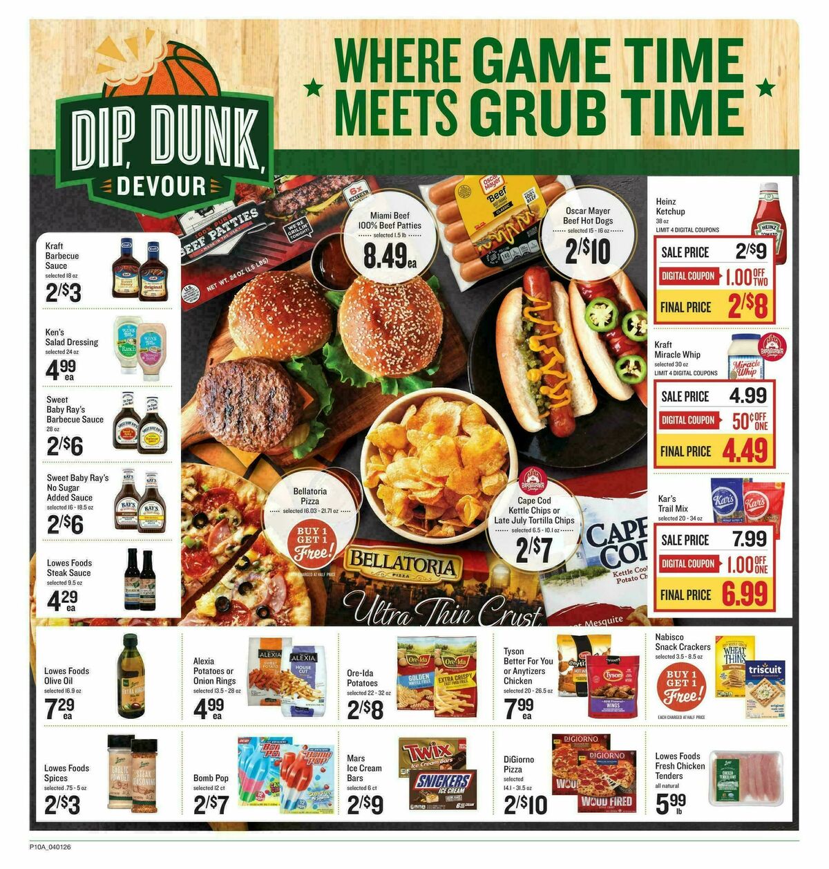 Lowes Foods Weekly Ad from April 1