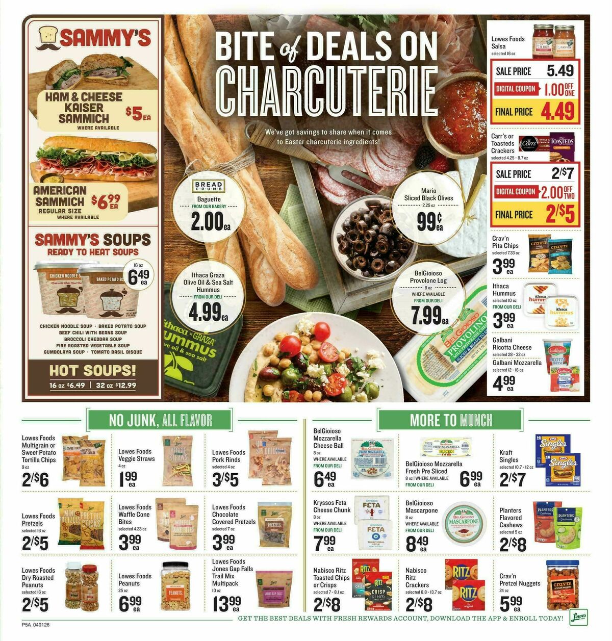 Lowes Foods Weekly Ad from April 1