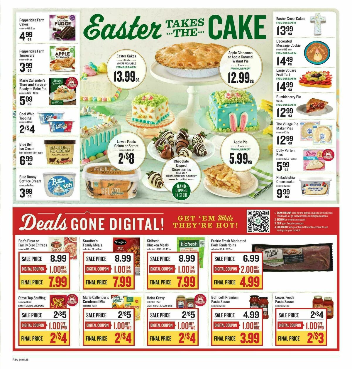 Lowes Foods Weekly Ad from April 1