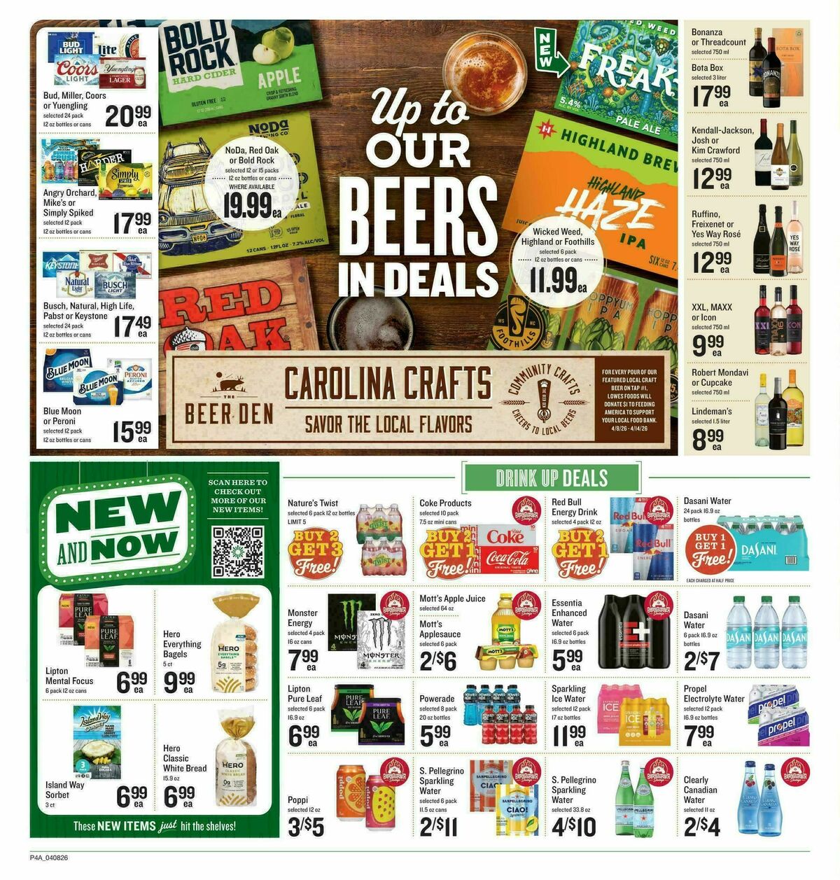 Lowes Foods Weekly Ad from April 8
