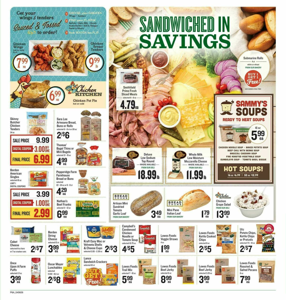 Lowes Foods Weekly Ad from April 8