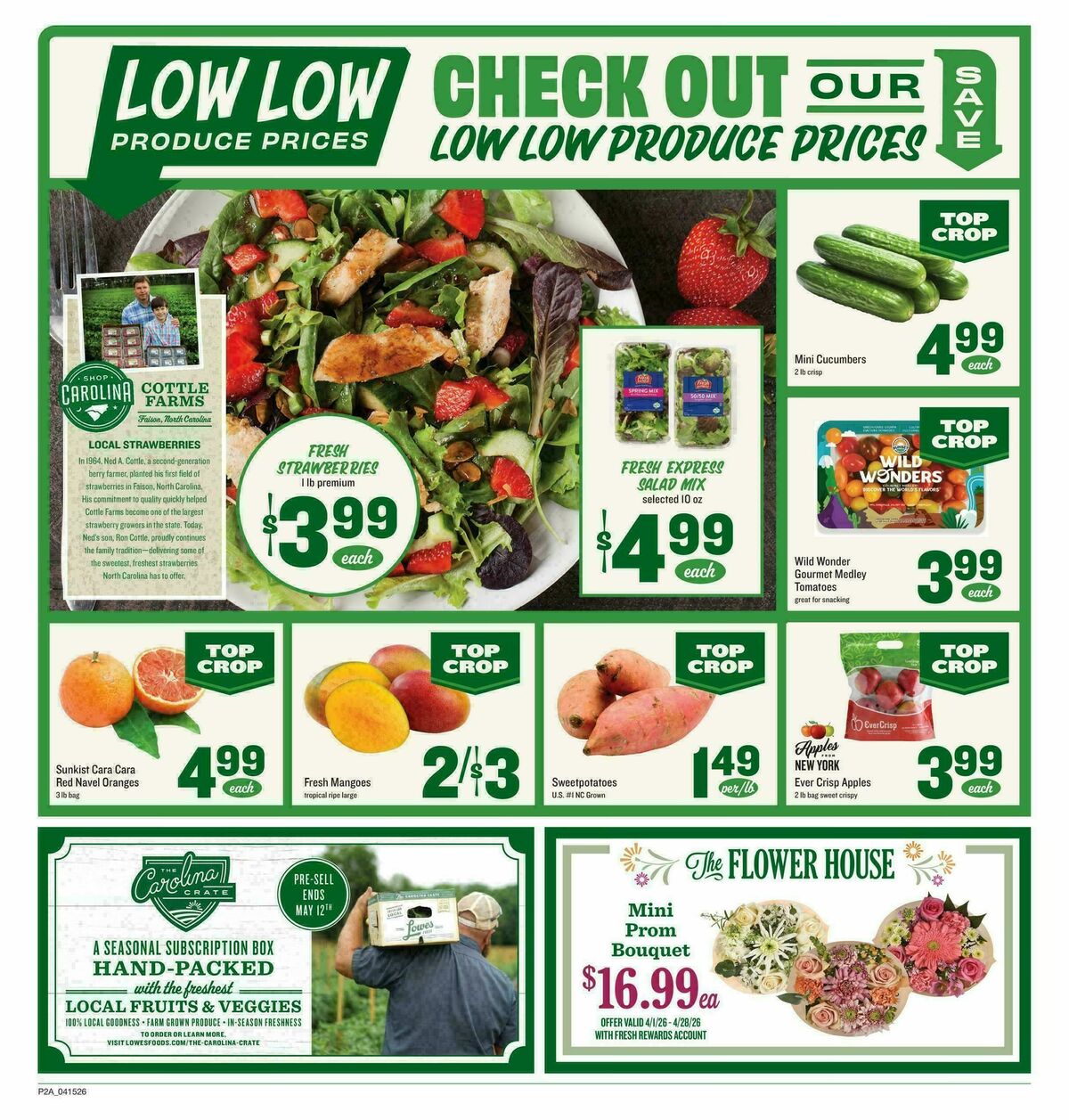 Lowes Foods Weekly Ad from April 15